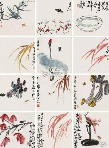 齐白石十幅最贵的画，总价超过10个亿 名人名家 第7张