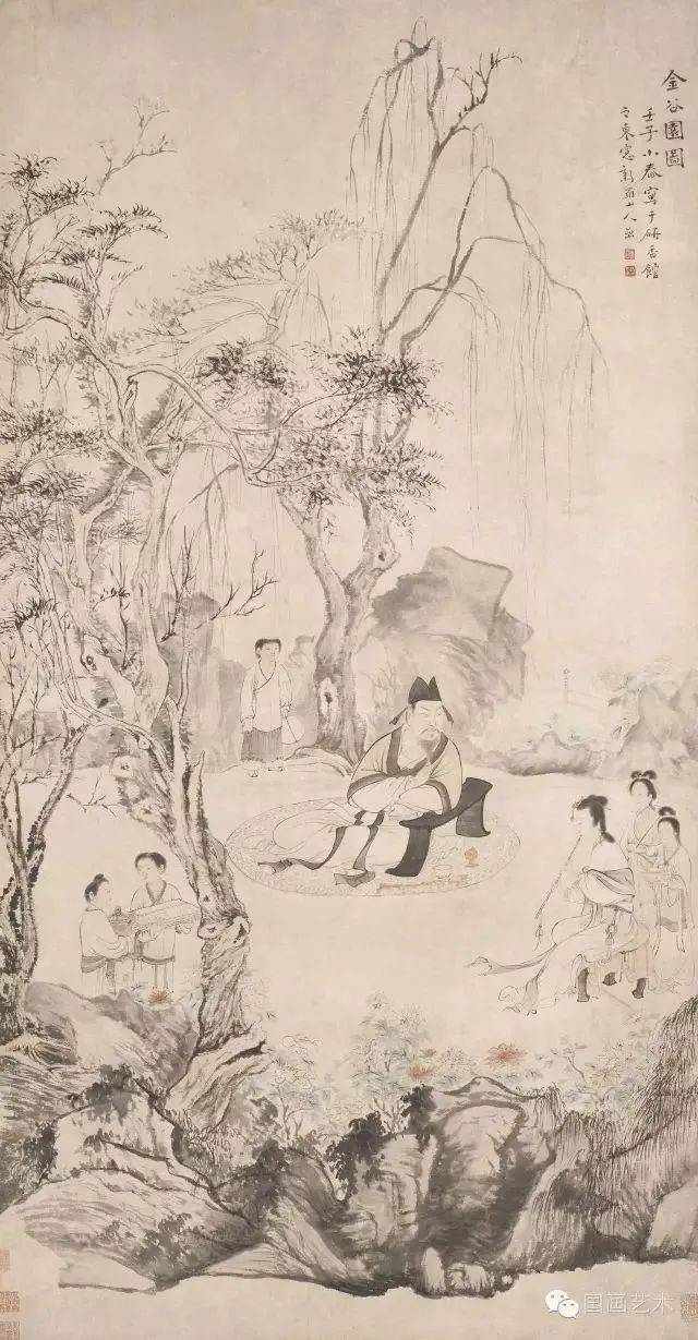 扬州八怪 华喦 馆藏作品欣赏 名人名家 第9张