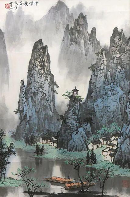 山水派第一人—白雪石 名人名家 第1张