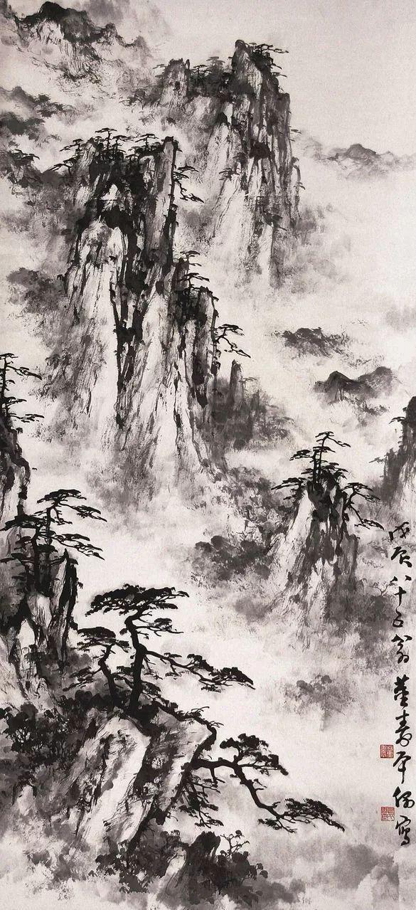 董寿平:山是画出来的，竹是写出来的 名人名家 第70张