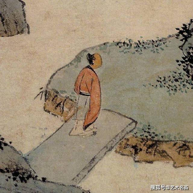 文徵明《品茶图》 历代国画 第7张