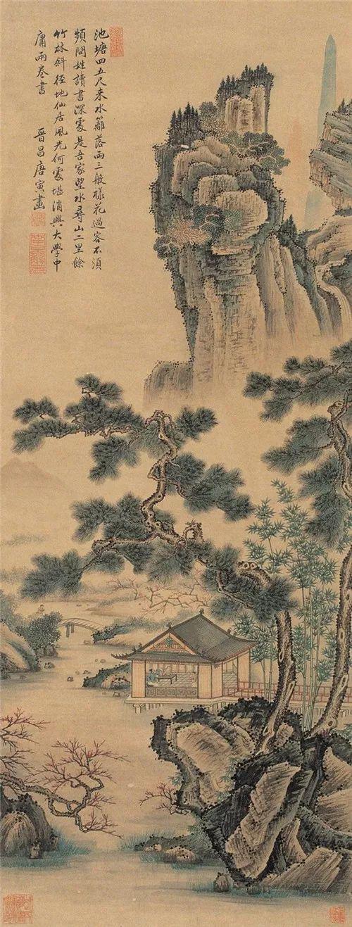唐伯虎的山水画集，大饱眼福！ 名人名家 第16张