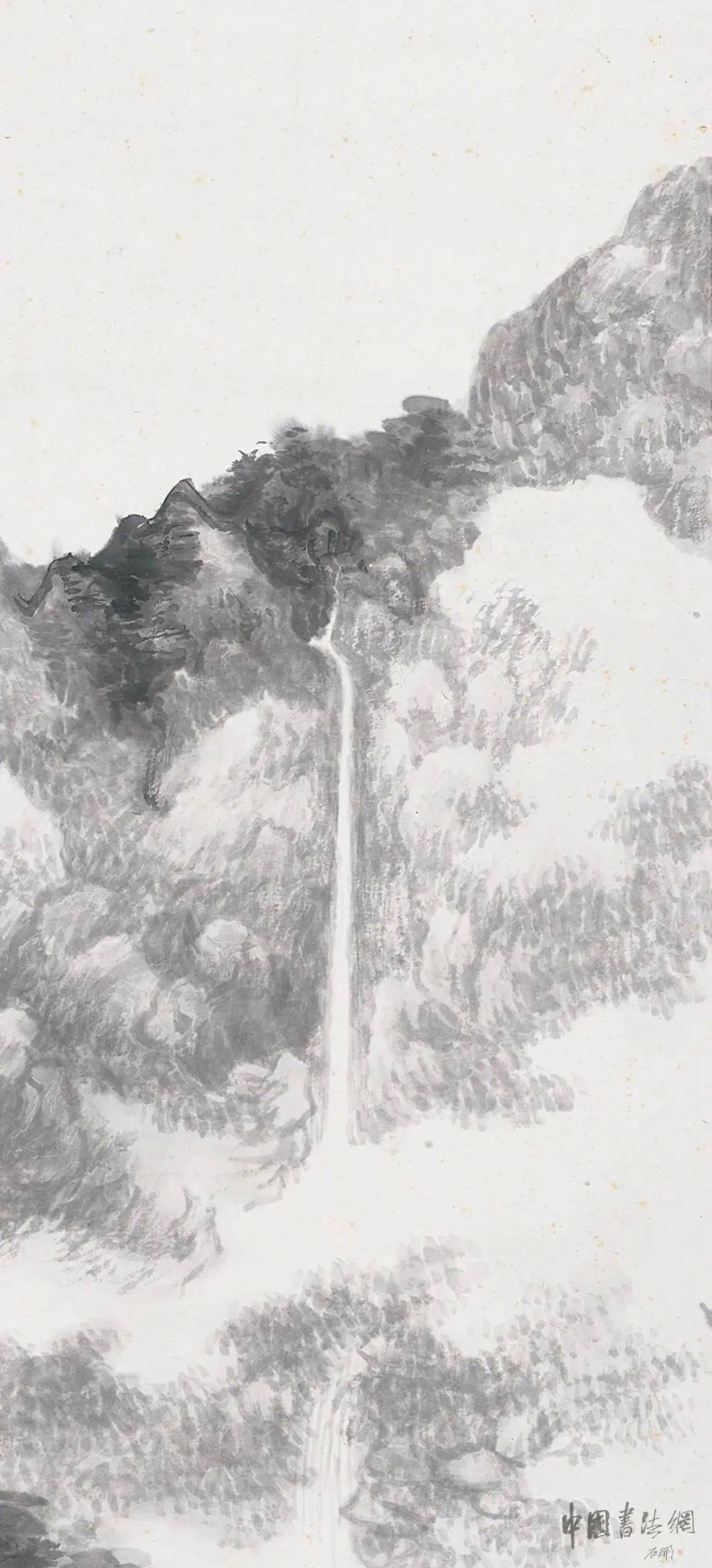 吳湖帆《夏山林木圖》 历代国画 第4张