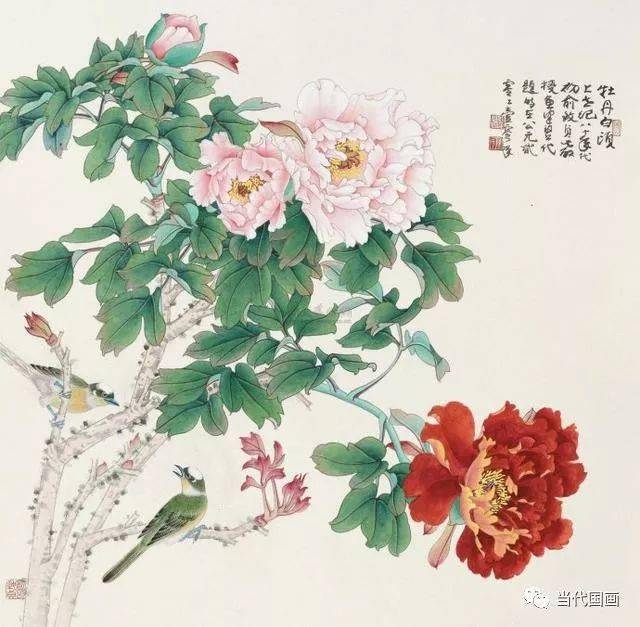 当代工笔花鸟画“女状元”—— 俞致贞 名人名家 第6张