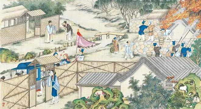 孙温《红楼梦》 历代国画 第97张