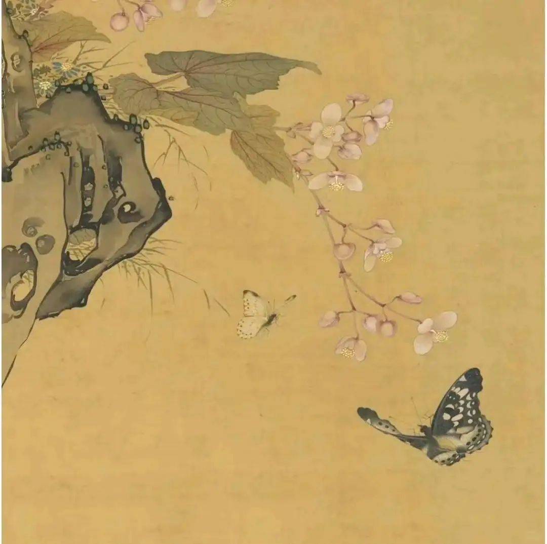 钱选《摹古花蜨图册》 历代国画 第5张