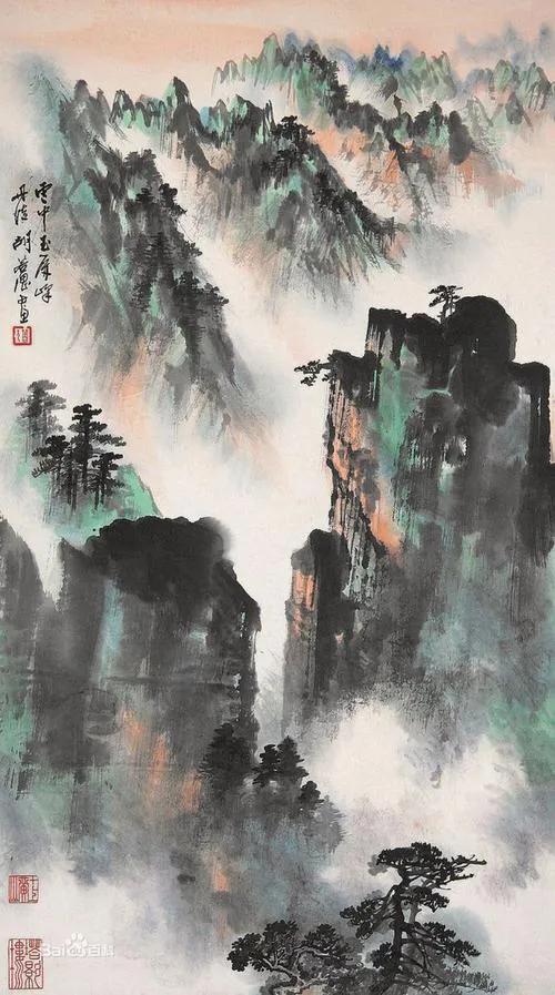 当代山水画大家胡若思山水画欣赏 名人名家 第5张
