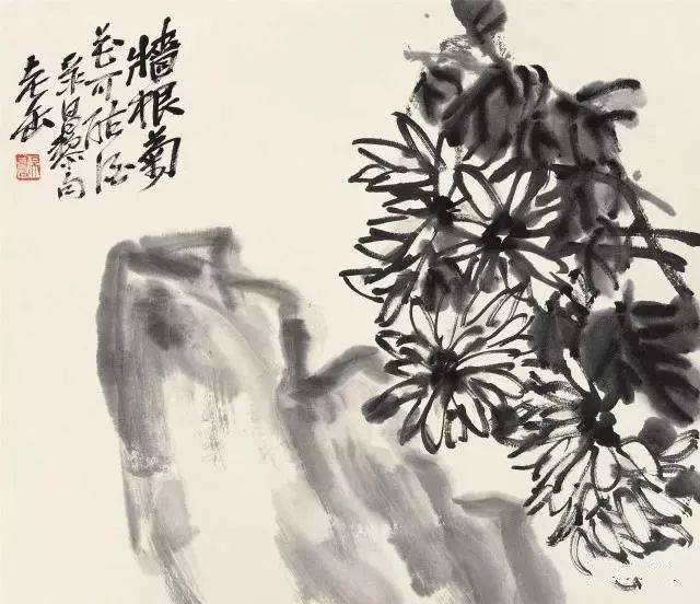 吴昌硕笔下的菊花 名人名家 第29张