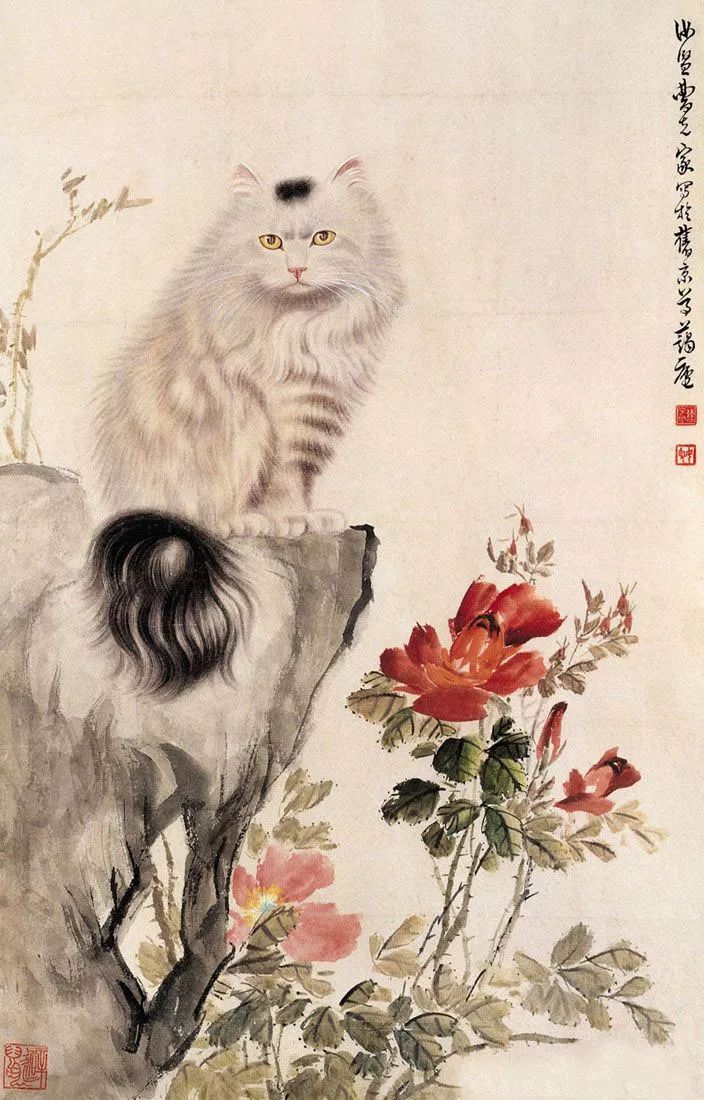 画猫一绝｜他笔下的猫们活泼精灵、人见人爱 名人名家 第23张
