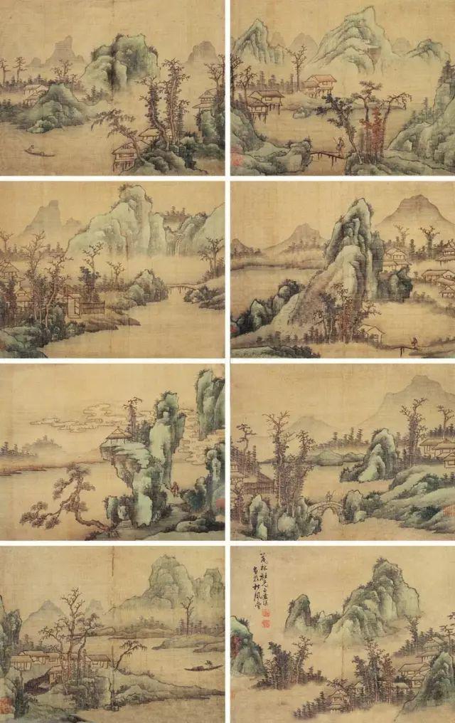 明代画家蓝瑛的精品山水集萃 名人名家 第35张