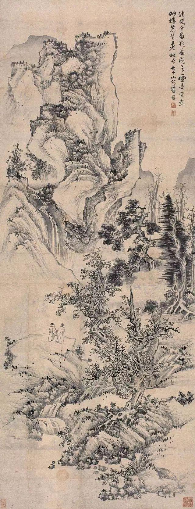 明代画家蓝瑛的精品山水集萃 名人名家 第26张