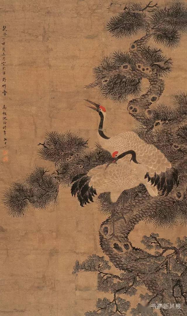 沈铨画鹤，震撼东瀛！ 名人名家 第5张