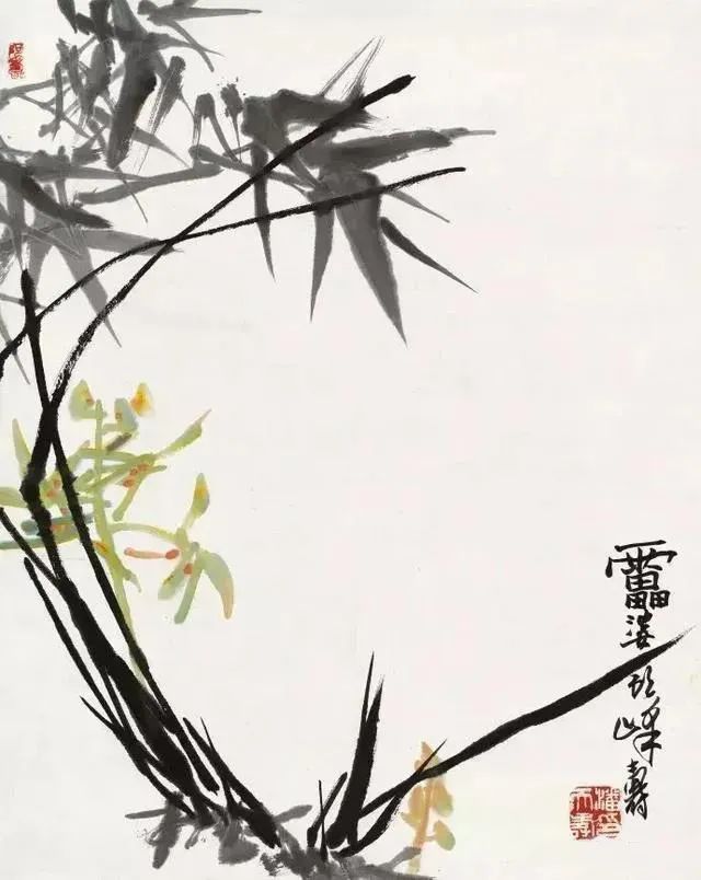 潘天寿：大师构图，绝妙！ 名人名家 第13张