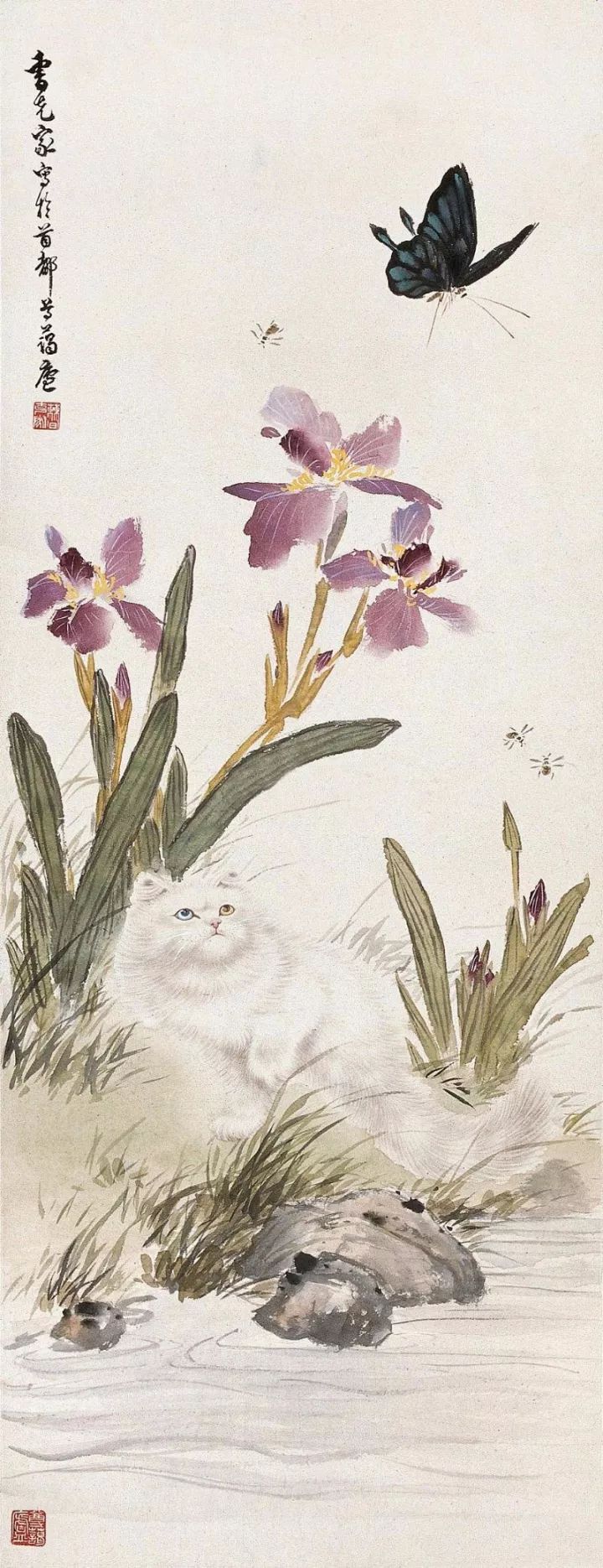 画猫一绝｜他笔下的猫们活泼精灵、人见人爱 名人名家 第25张