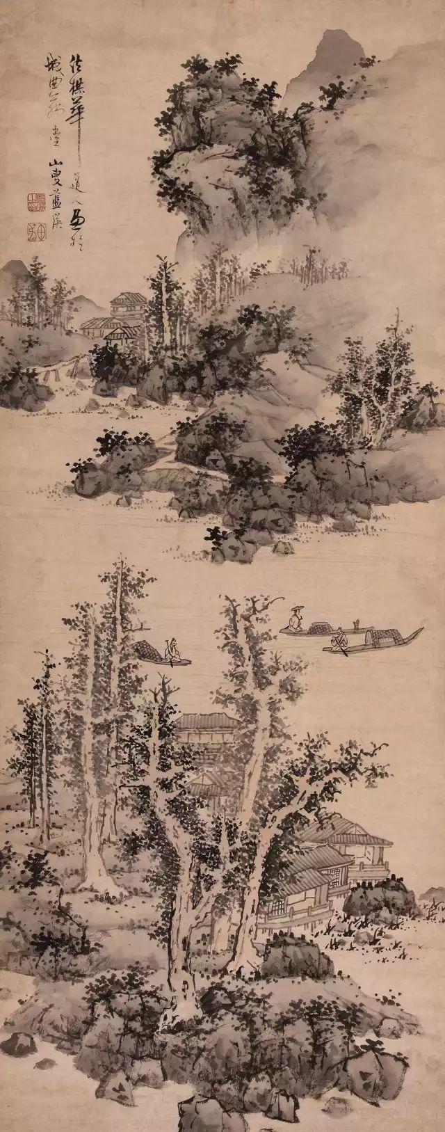 明代画家蓝瑛的精品山水集萃 名人名家 第27张