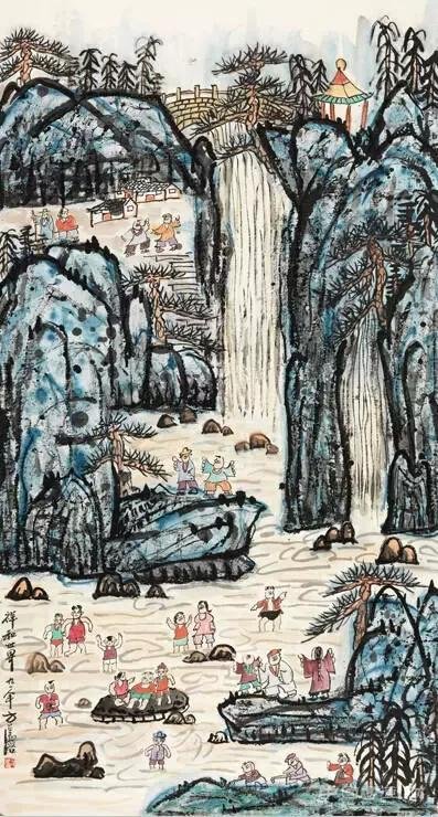 方召麐绘画作品欣赏 名人名家 第28张