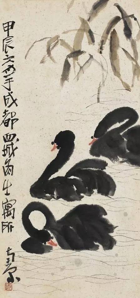石壶：中国画分开看，都不是画，而是书法 名人名家 第30张