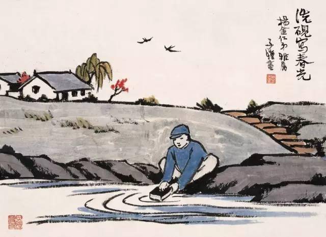 丰子恺：能称得上艺术的字画，都有弦外余音 名人名家 第4张