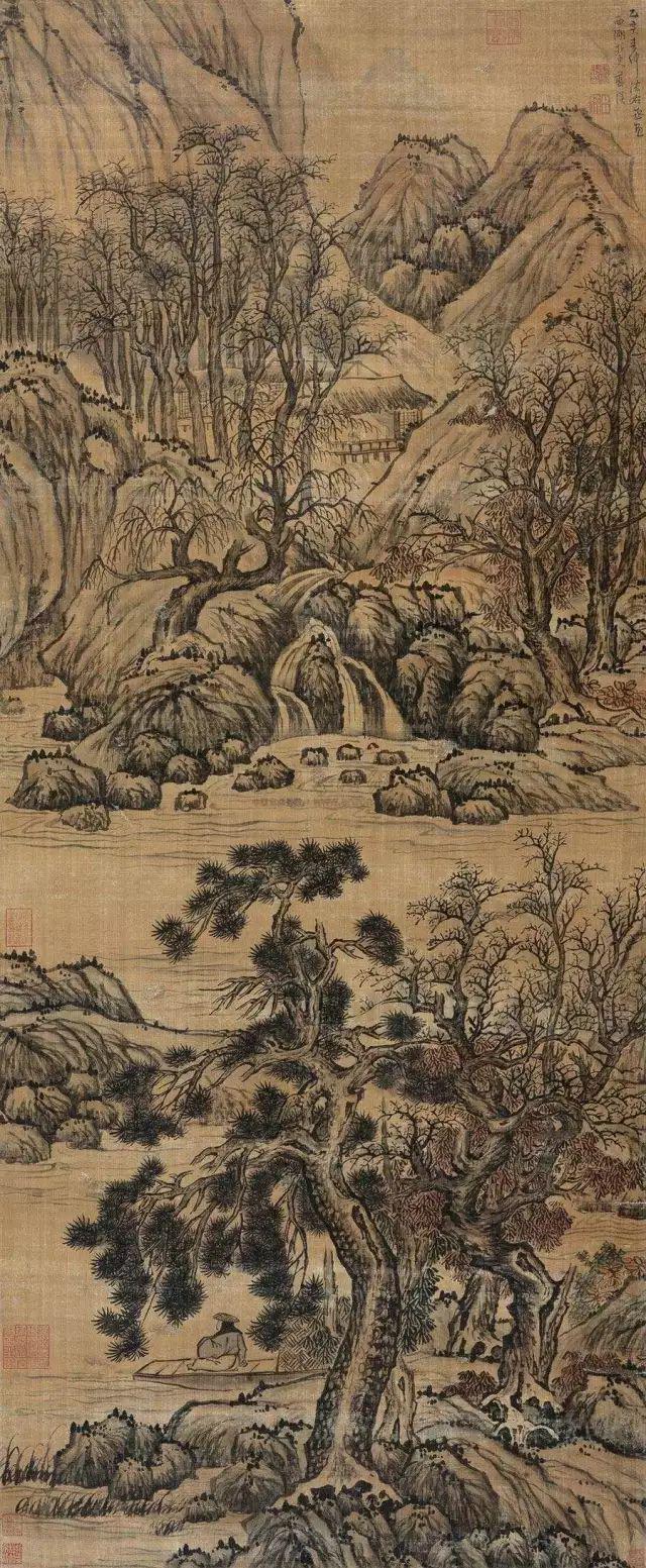 明代画家蓝瑛的精品山水集萃 名人名家 第83张