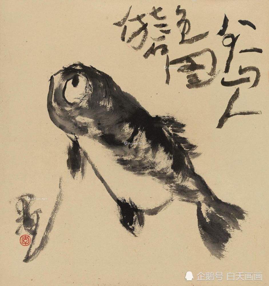 影响后世众多名家的“白眼”画家，八大山人 名人名家 第22张