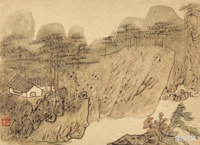 陈子庄山水画赏析 名人名家 第21张