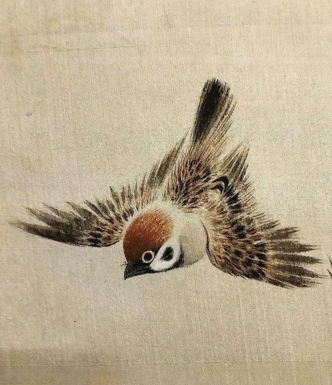 颜伯龙画笔下的麻雀 名人名家 第7张