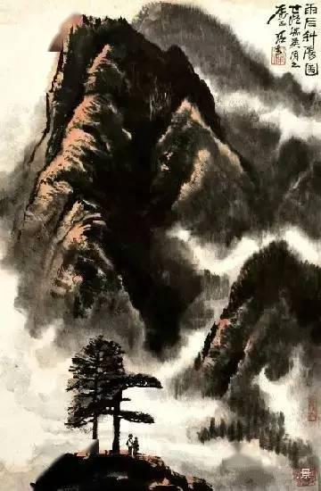 李可染笔下的绝美光影山水画 名人名家 第27张