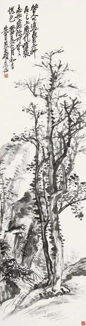 吴昌硕 燥中带润，润中带燥的笔道，很是让人佩服。 名人名家 第6张