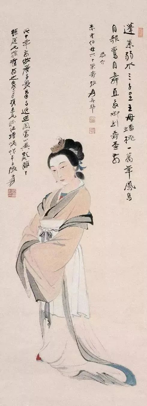 张大千：凡画，人物最上，山水次之 名人名家 第12张