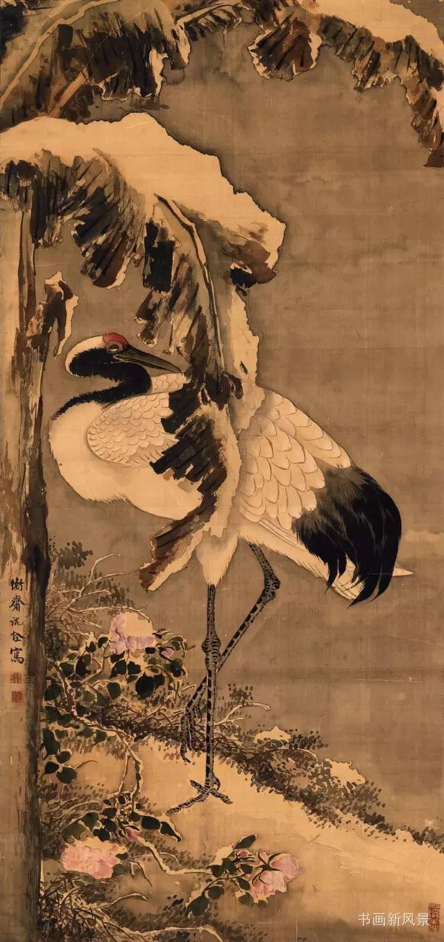 沈铨画鹤，震撼东瀛！ 名人名家 第7张