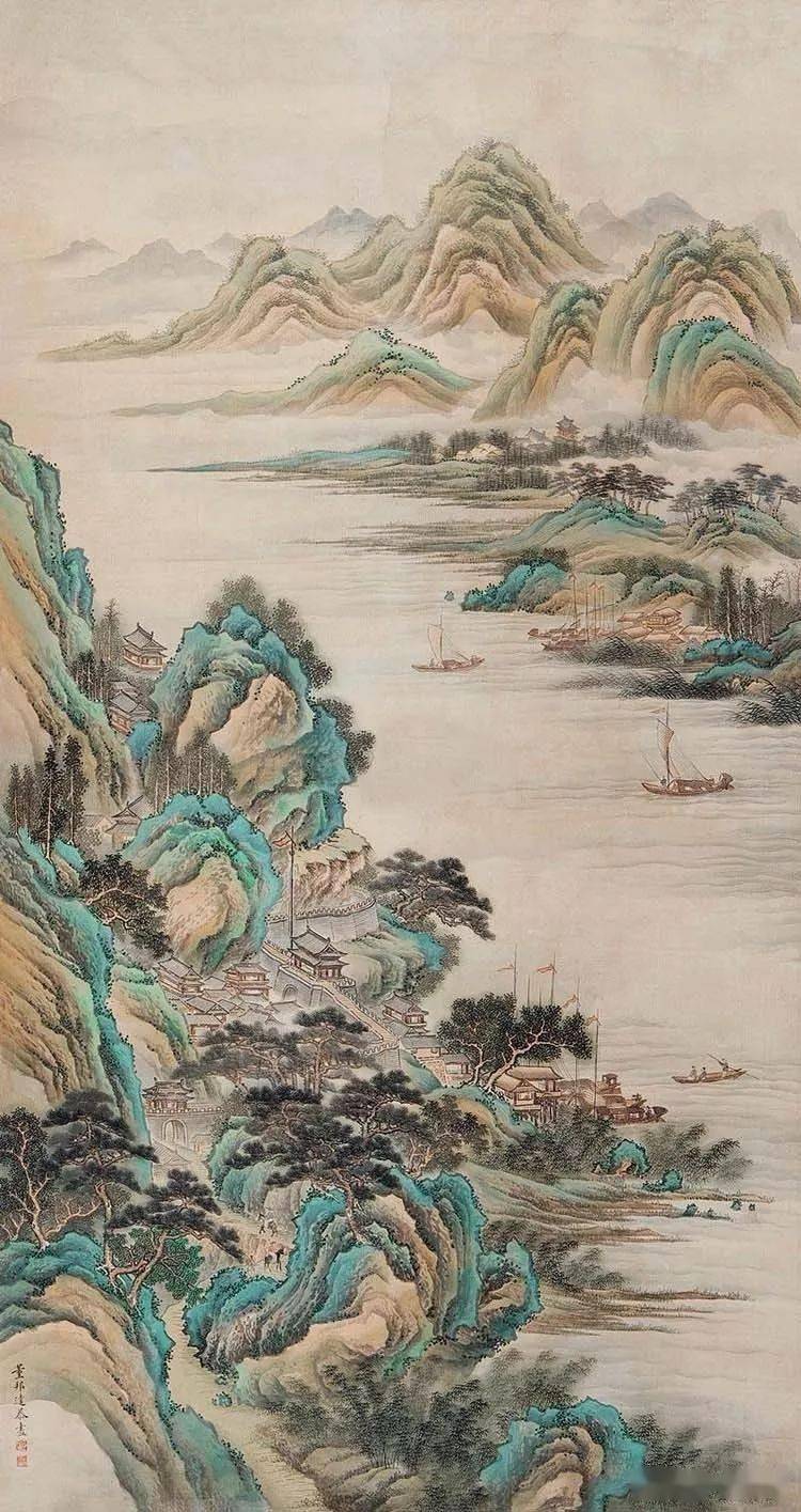 董邦达：作为官员，一生仕途通达；作为画家，一生作品宏富 名人名家 第5张