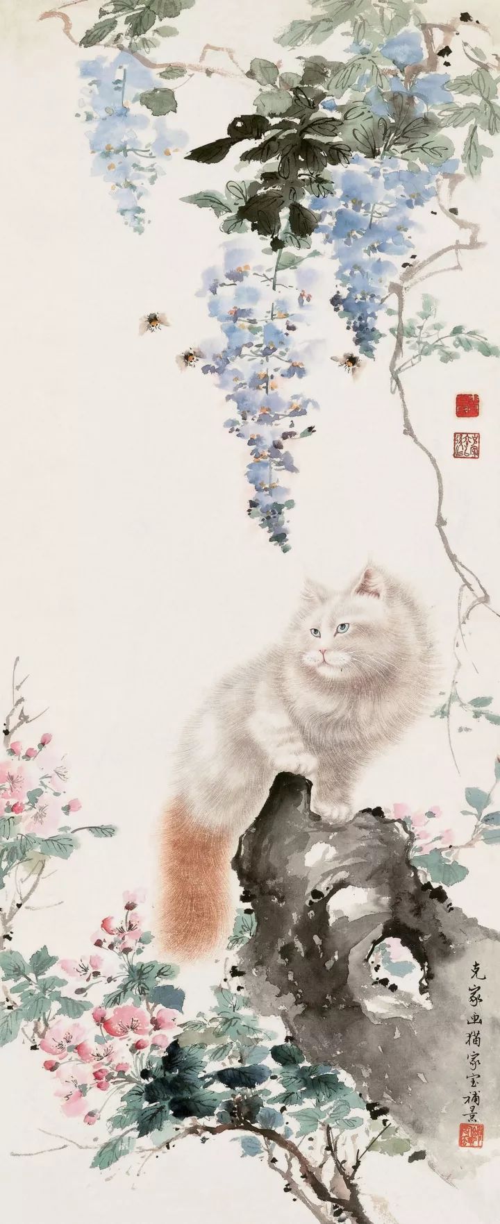 画猫一绝｜他笔下的猫们活泼精灵、人见人爱 名人名家 第51张