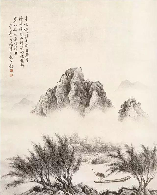 典雅脱俗:陈少梅绘画作品全集 名人名家 第6张-墨韵书香 典雅脱俗:陈少梅绘画作品全集 名人名家 第6张