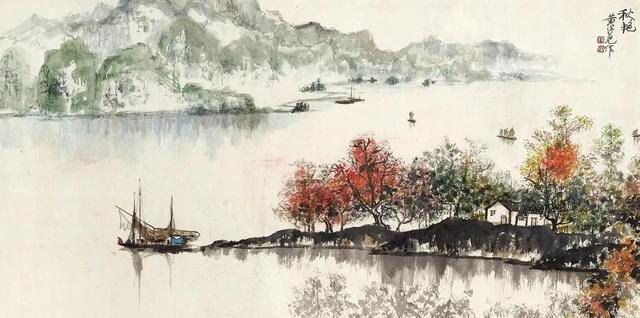 山水画家黄纯尧，为时代作证，替江山代言 名人名家 第9张