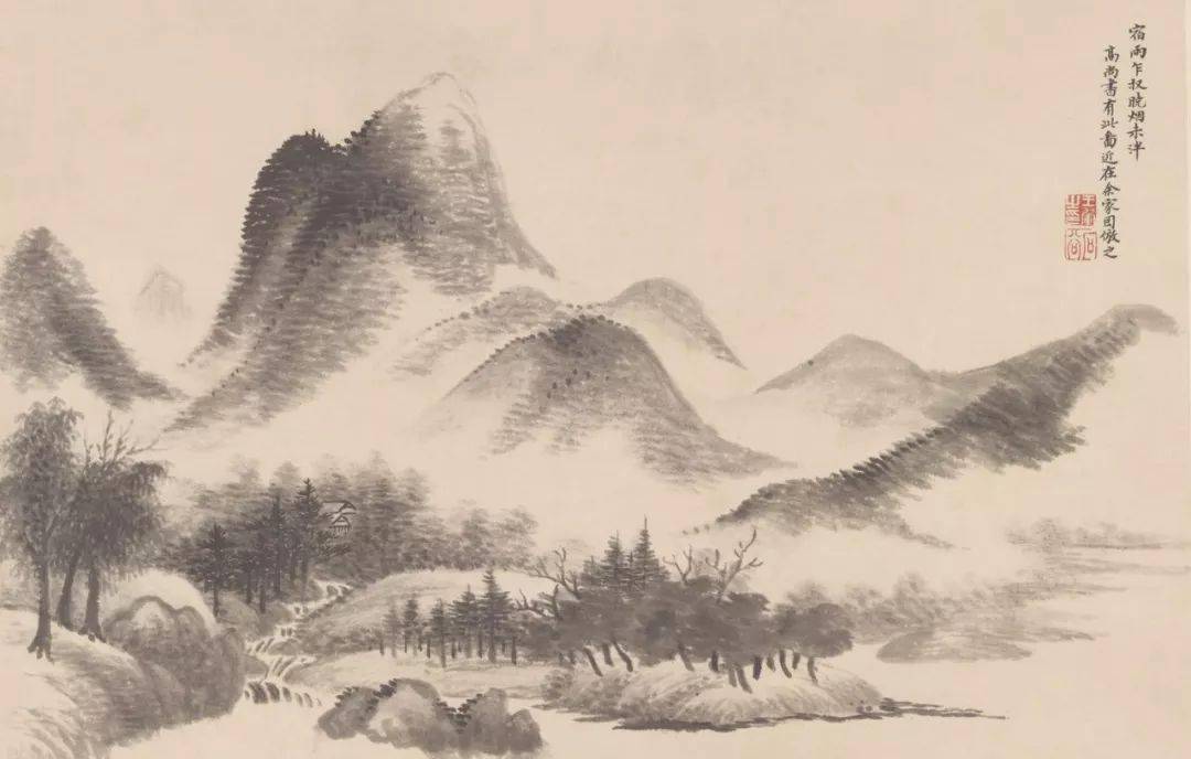 清代画家王翚高清山水画作品欣赏 名人名家 第13张
