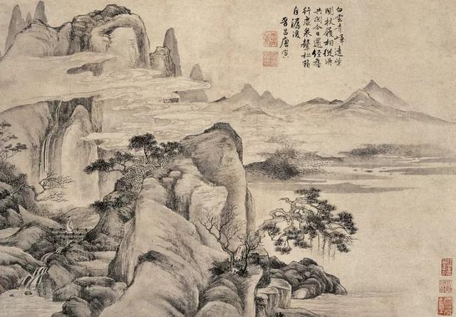 唐寅山水画的三个阶段及其风格演变 名人名家 第9张