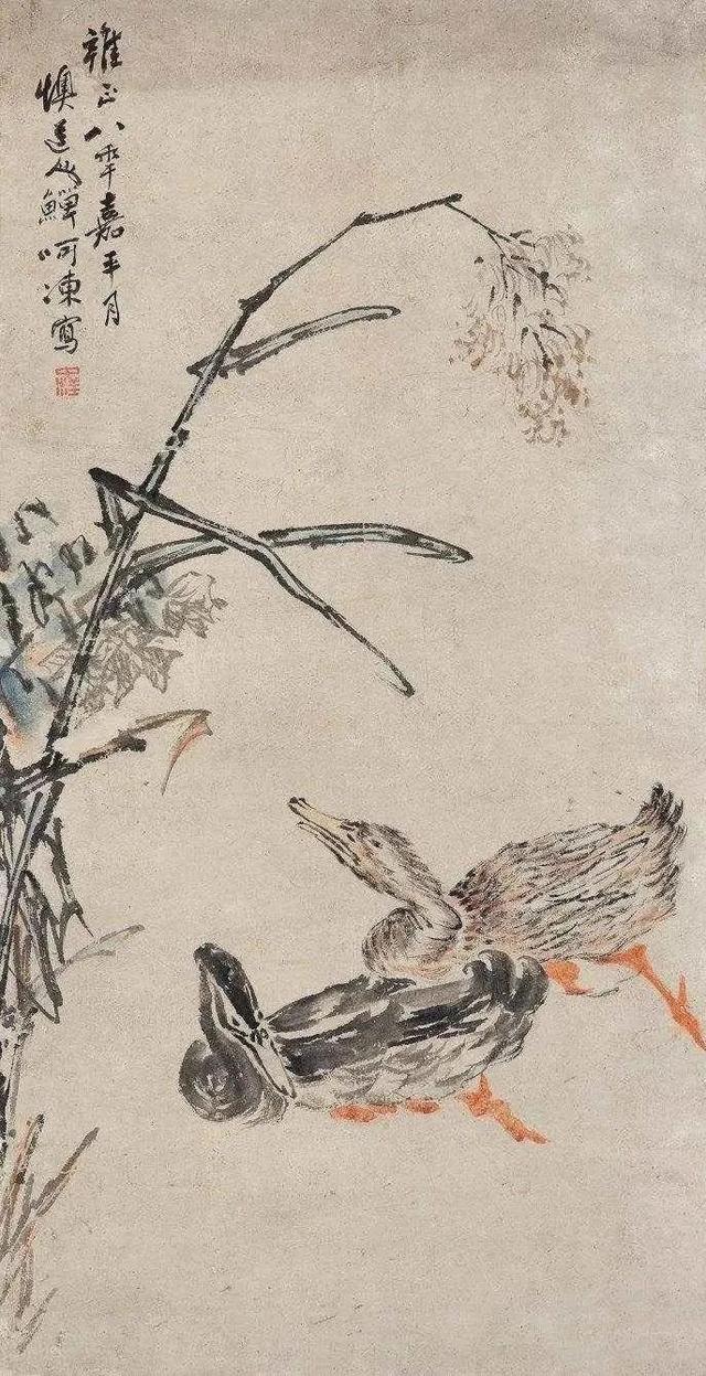 画风放逸，与正统不合，途穷卖画为生——李鱓 名人名家 第28张