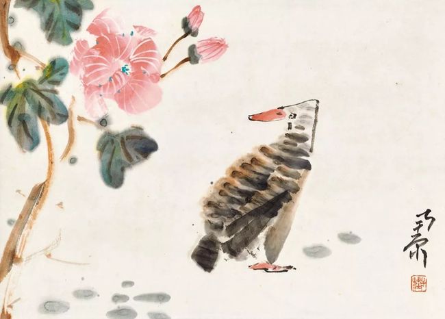 石壶：中国画分开看，都不是画，而是书法 名人名家 第2张