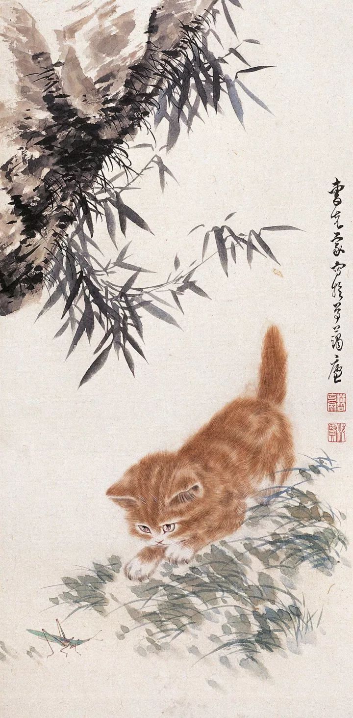 画猫一绝｜他笔下的猫们活泼精灵、人见人爱 名人名家 第21张