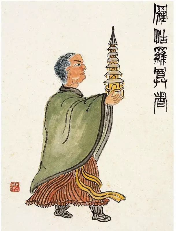 齐白石的“佛”，堪称一绝！ 名人名家 第26张