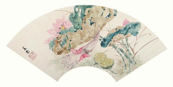 宋美龄的国画造诣及其山水画作欣赏 名人名家 第9张