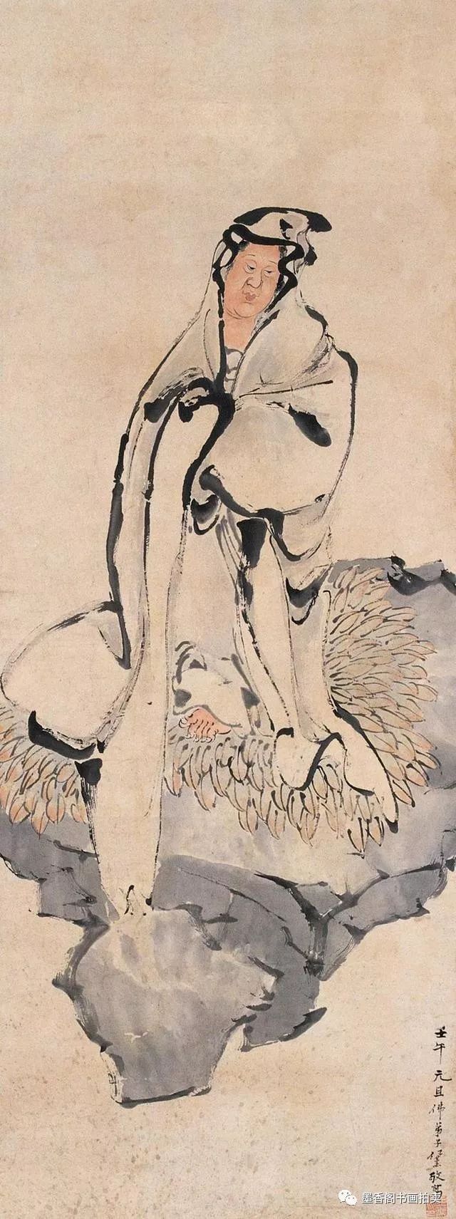 任薰——画画题材包罗万象、意境则以神韵取胜 名人名家 第16张
