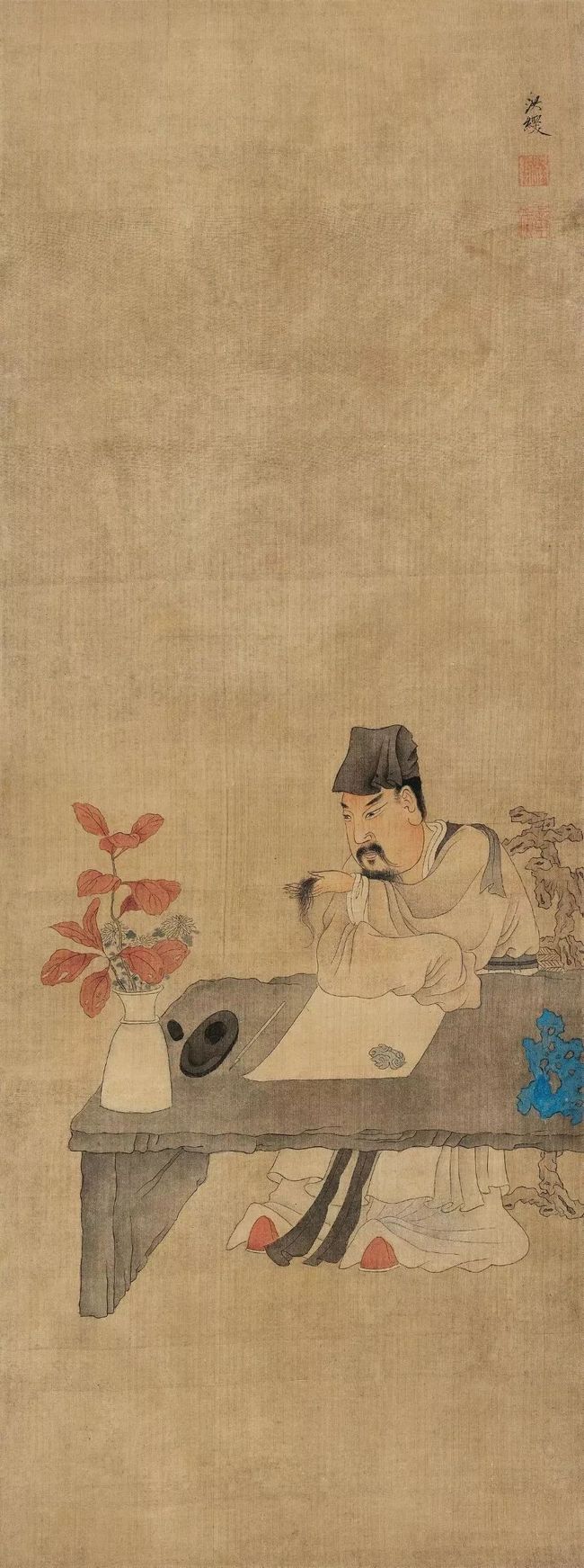 陈洪绶：性格怪僻，画亦怪异，却影响后世数百年 名人名家 第24张