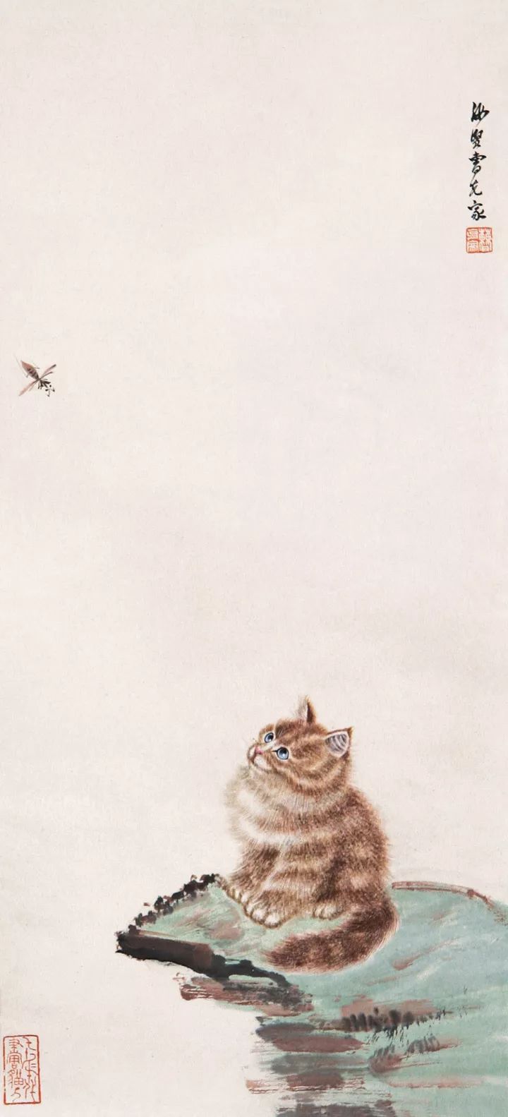 画猫一绝｜他笔下的猫们活泼精灵、人见人爱 名人名家 第34张