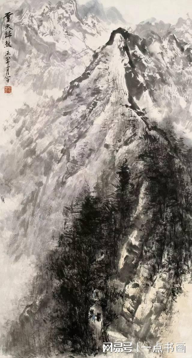 石鲁作品：墨色酣畅，痛快沉着 名人名家 第31张