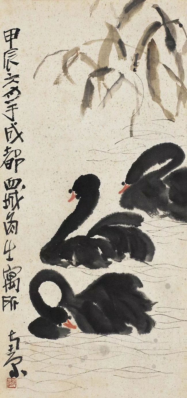 石壶：中国画分开看，都不是画，而是书法 名人名家 第46张