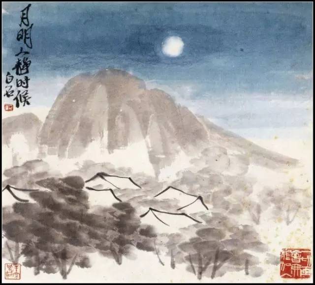 白石、张大千留下的神作，谁更牛？ 名人名家 第11张