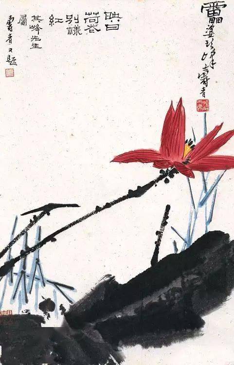 潘天寿精品，大气！ 名人名家 第6张