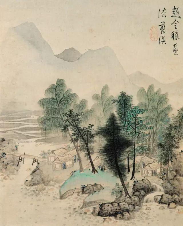明代画家蓝瑛的精品山水集萃 名人名家 第65张