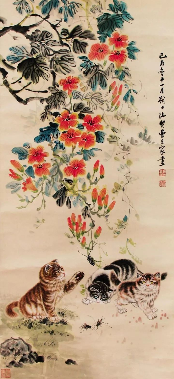 画猫一绝｜他笔下的猫们活泼精灵、人见人爱 名人名家 第50张